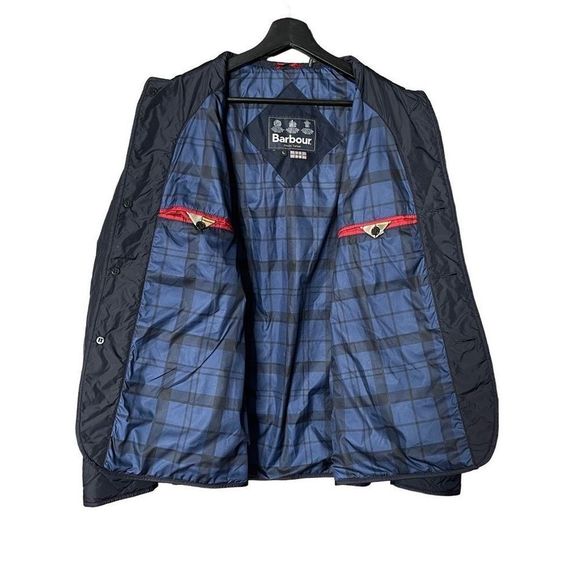 New Barbour Quilted Puffer Jacket Mens Large - Picture 3 of 3